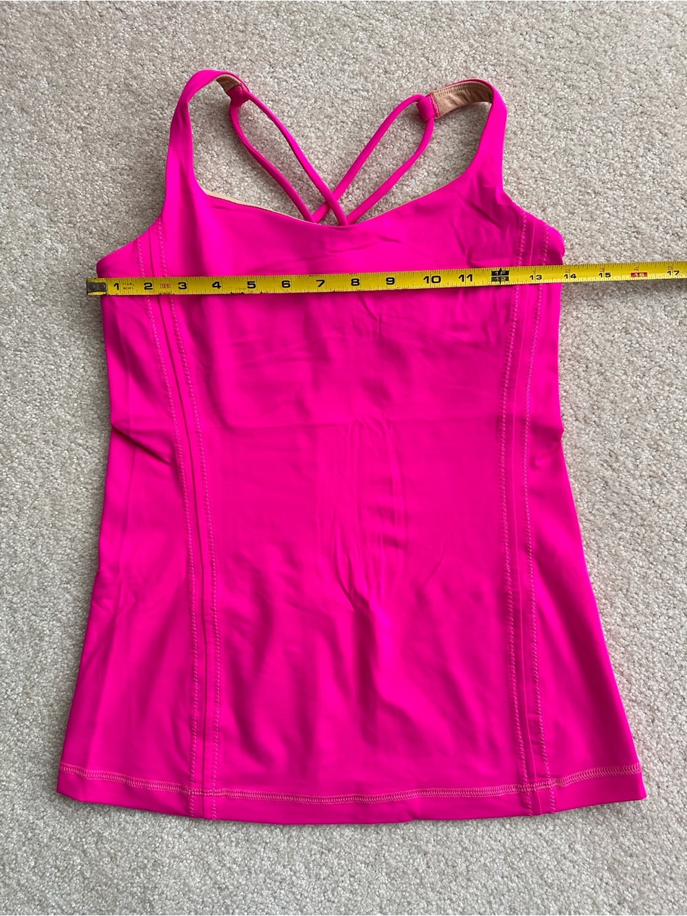 EUC - lululemon athletica Plum & Hot Pink coordinating set - leggings & tank - Picture 5 of 10